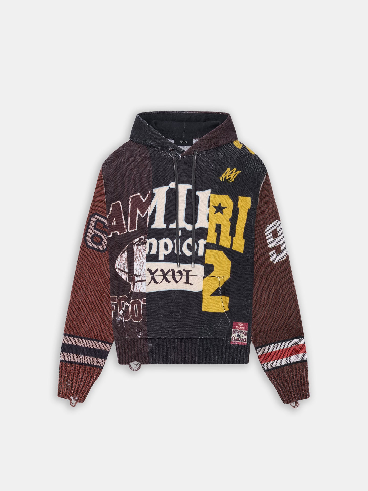 SPLICED HOODIE - Multi