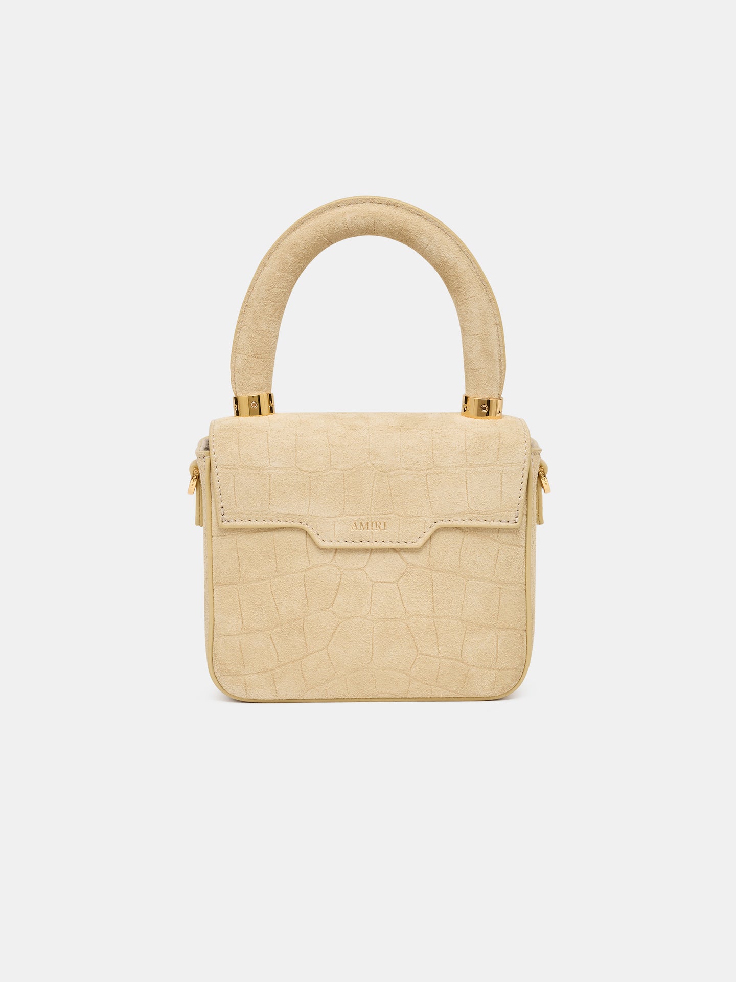 WOMEN - WOMEN'S CROC SUEDE MICRO MA BAG - Taupe