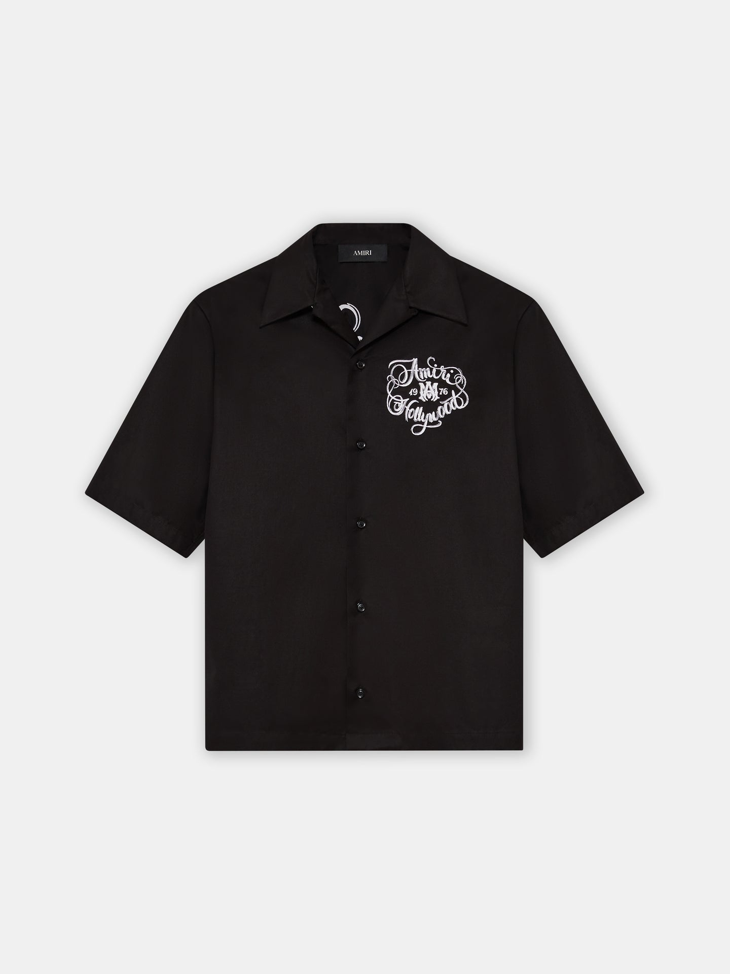 AMIRI HOLLYWOOD CAMP SHIRT - Black