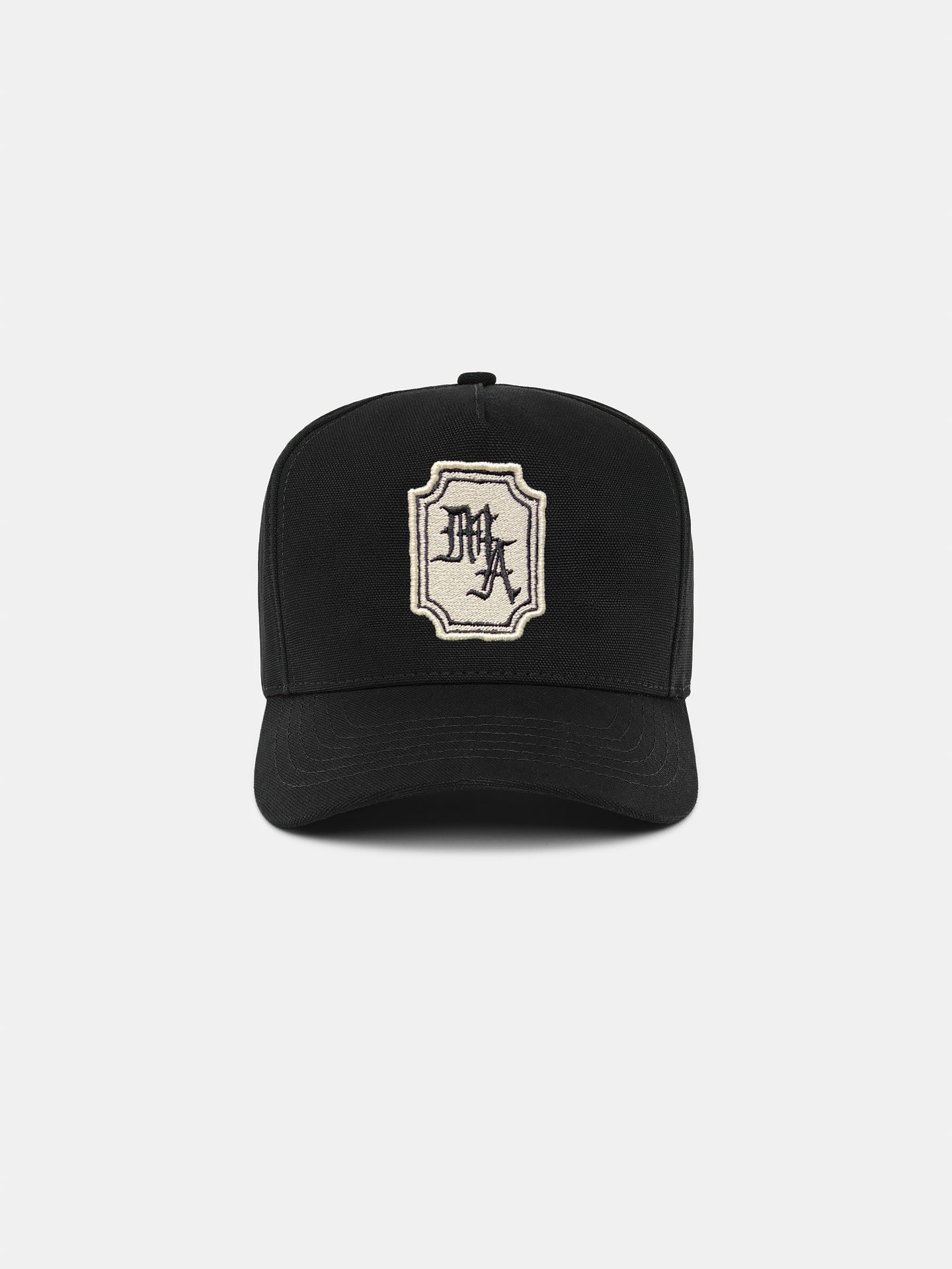 MA CHATEAU COTTON TRUCKER HAT - Black